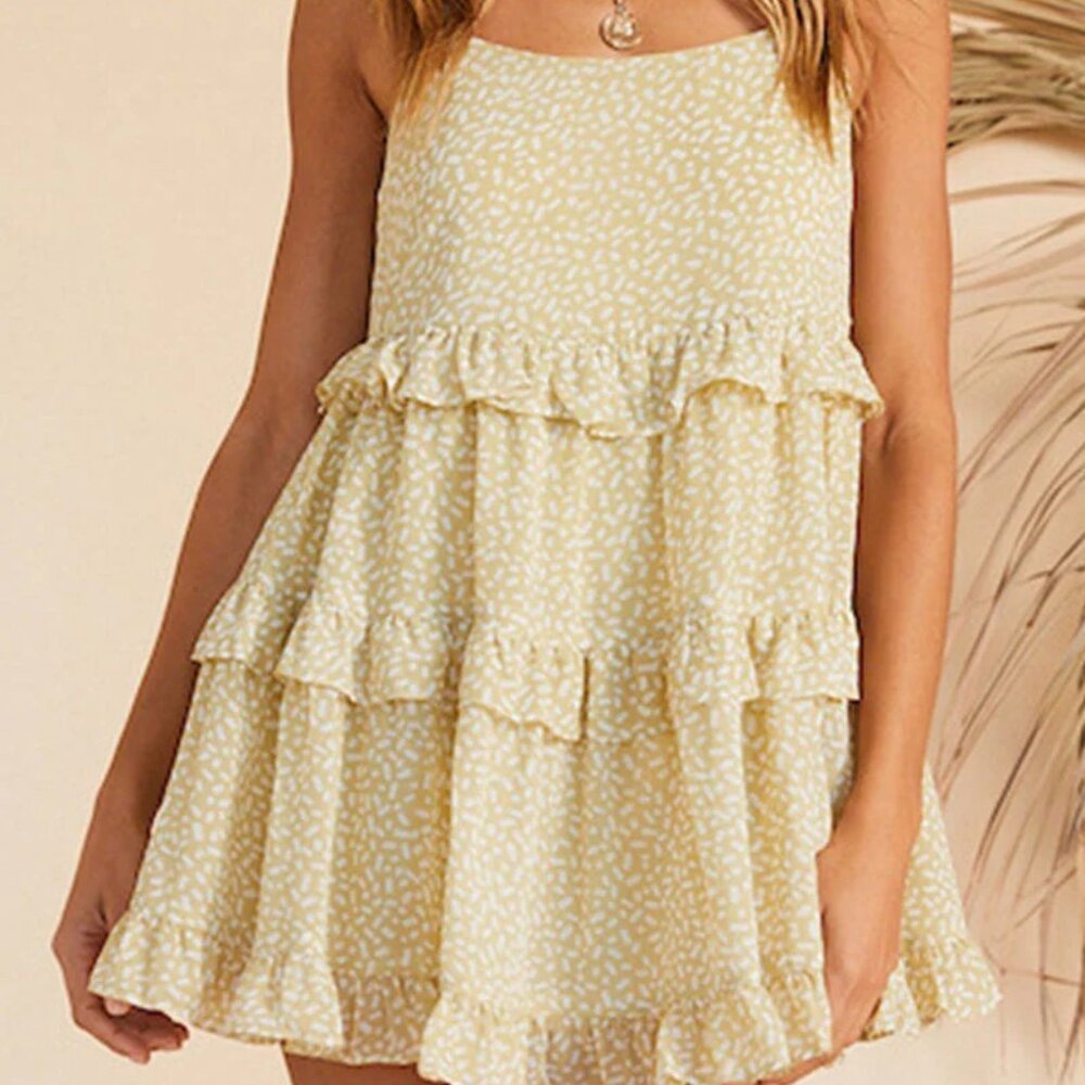 Petal & Pup Green Mini dress- XS/2